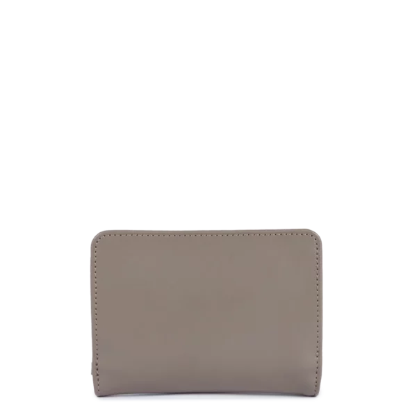 Portefeuille femme cuir Smooth Lancaster taupe - galet