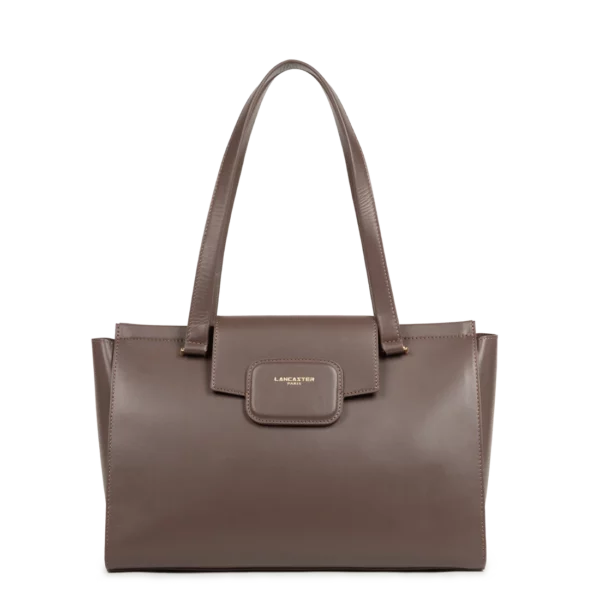 Sac cabas Paris Pad Lancaster marron