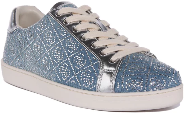 Baskets Guess femme Rosalia bleue