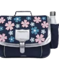 Cartable enfant Hortense bleu 38cm poche gourde Tann's