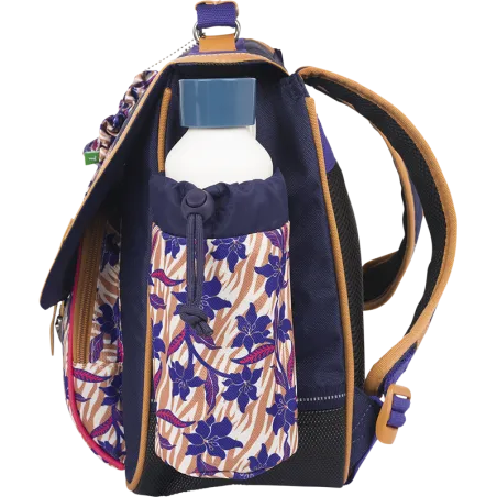 Cartable Cartable Maïna violet 38cm poche gourde Tann's