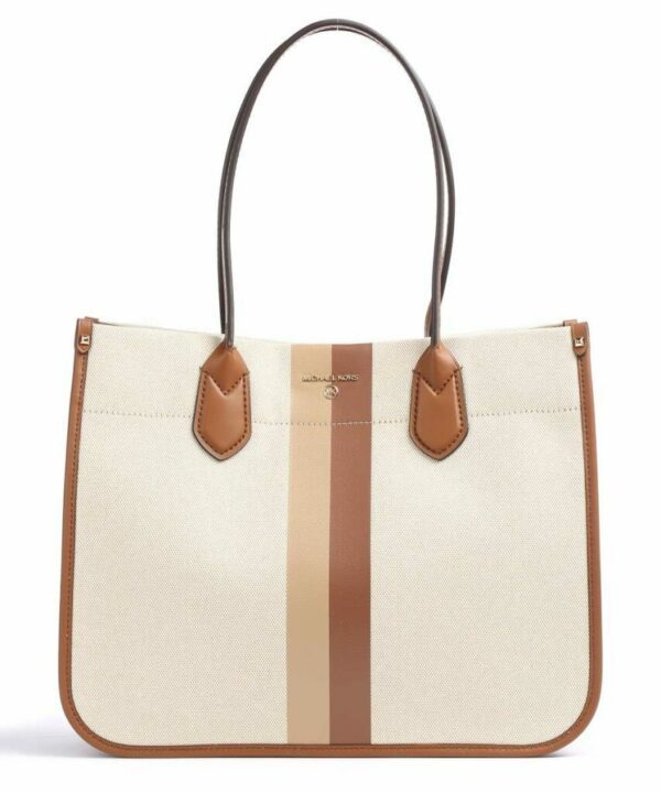 Sac Cabas Michael Kors Heidi en Toile Camel
