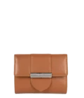 Portefeuille femme cuir Paris Ily Lancaster camel