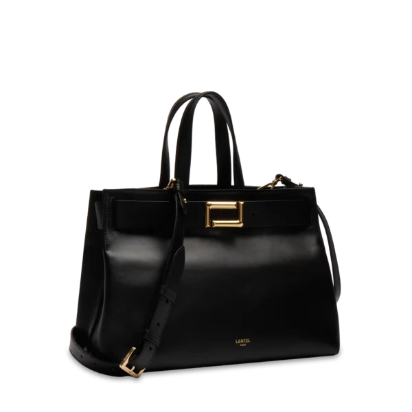 Sac à main Angèle cuir Lancel noir