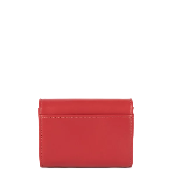 Portefeuille femme cuir Lancaster Paris PM goji