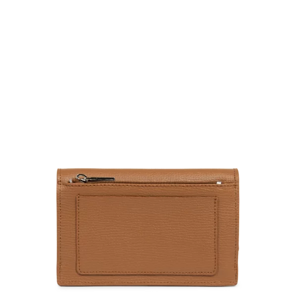 Porte-cartes femme cuir Sierra Lancaster camel
