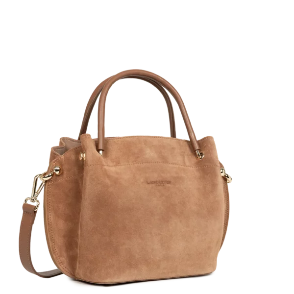 Sac à main Suède Louisa Lancaster moka
