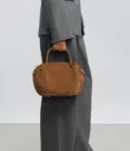 Sac à main Suède Louisa Lancaster moka