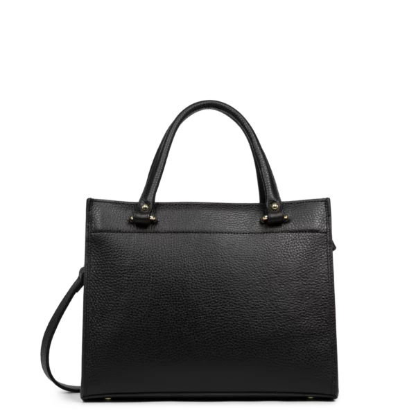 Sac à main Foulonne Double Lancaster noir cuir