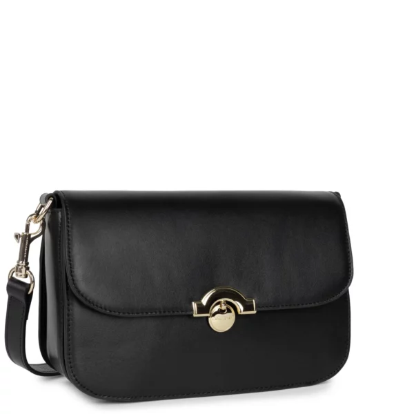 Sac besace Paris Médaille Lancaster Noir
