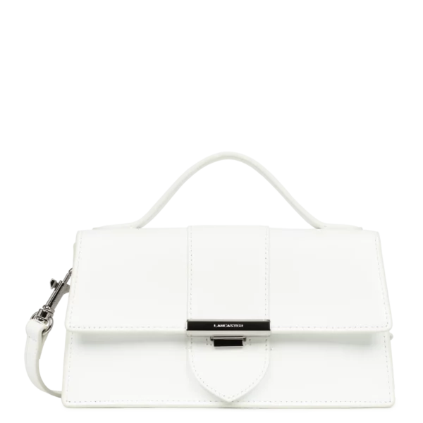 Sac à main Paris Ily Lancaster cuir – blanc