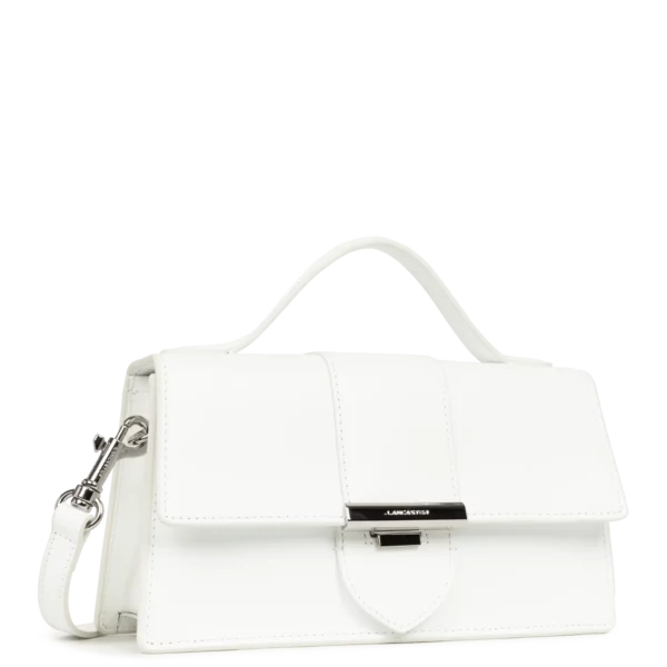 Sac à main Paris Ily Lancaster cuir – blanc