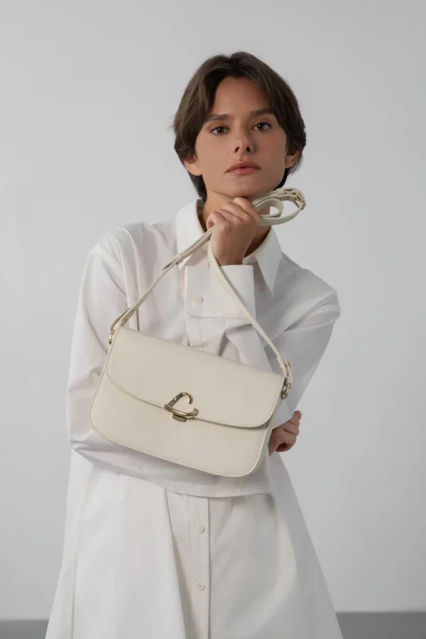 Sac trotteur besace City Philos Lancaster écru