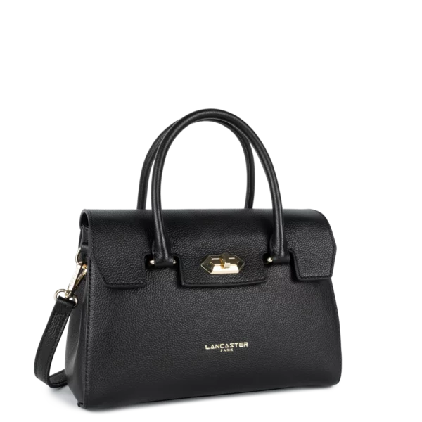 Sac à main femme cuir Milano Comsos Lancaster Noir