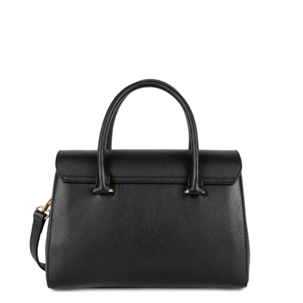 Sac à main femme cuir Milano Comsos Lancaster Noir