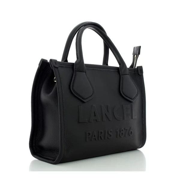 Petit sac cabas S Jour cuir Lancel noir