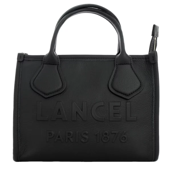 Petit sac cabas S Jour cuir Lancel noir