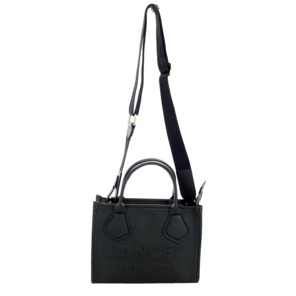 Petit sac cabas S Jour cuir Lancel noir