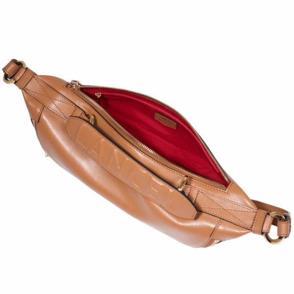Sac banane Origami Lancel camel S cuir