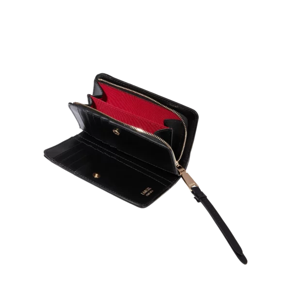 PORTEFEUILLE RECTANGULAIRE COMPACT ZIPPE ORIGAMI DE LANCEL