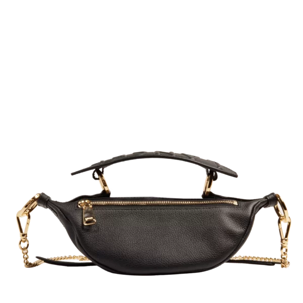 Mini Sac banane Origami Lancel léopard cuir