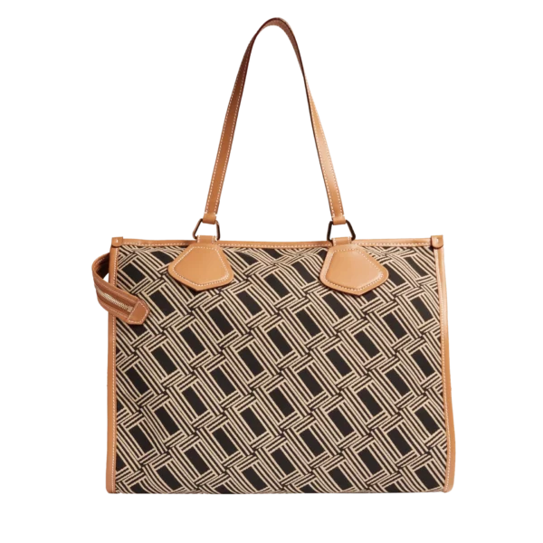 Sac cabas tote Zippe L Lancel multico noir
