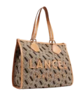 Sac cabas tote Zippe L Lancel multico noir