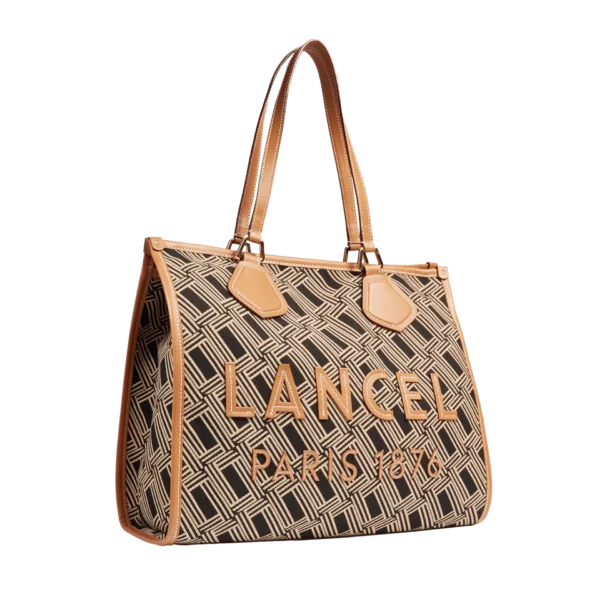 Sac cabas tote Zippe L Lancel multico noir