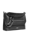 Sac rabat Ninon Soft M Lancel noir