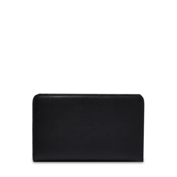 Portefeuille rectangulaire zippé BCBG Lancel noir