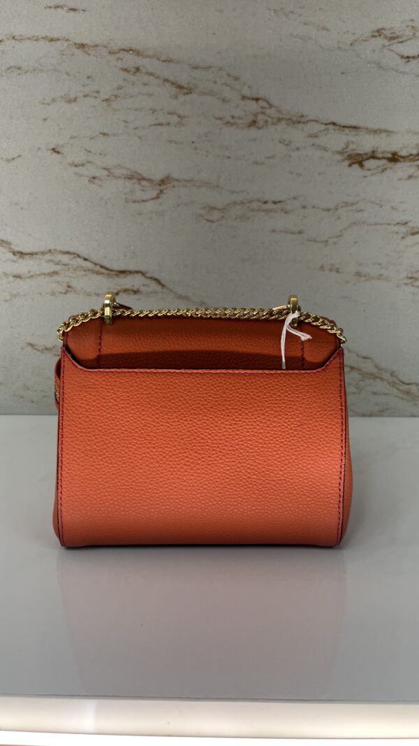 Sac rabat Ninon S de Lancel vermillon