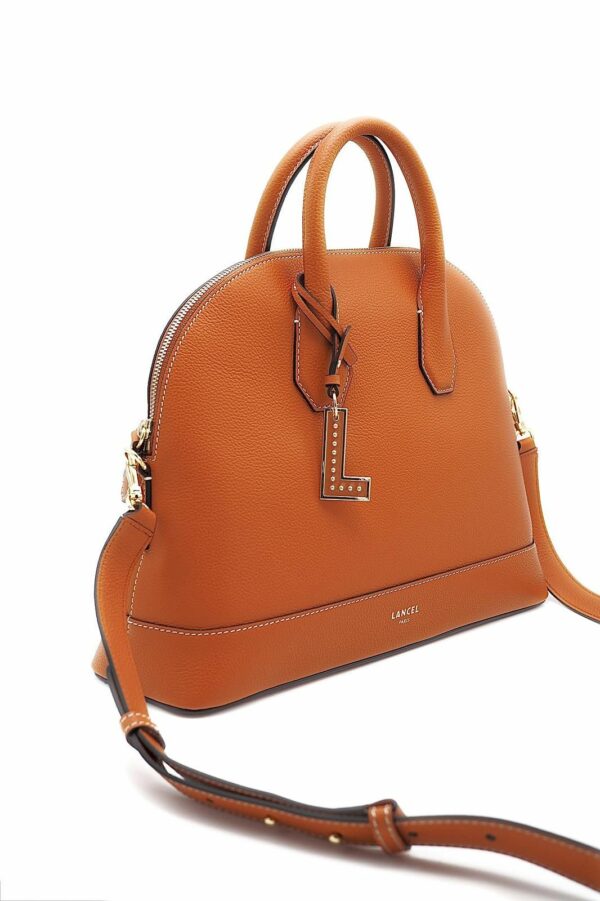 Sac à main Belleville format bugatti M Lancel sunrise (orange)