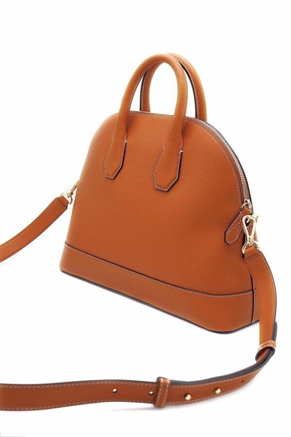 Sac à main Belleville format bugatti M Lancel sunrise (orange)