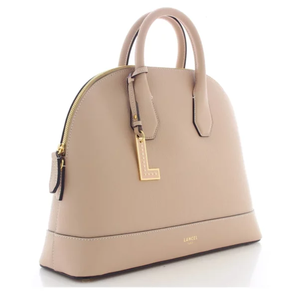 Sac à main Belleville format bugatti M Lancel cappuccino