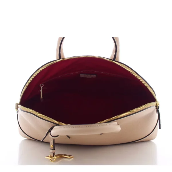 Sac à main Belleville format bugatti M Lancel cappuccino