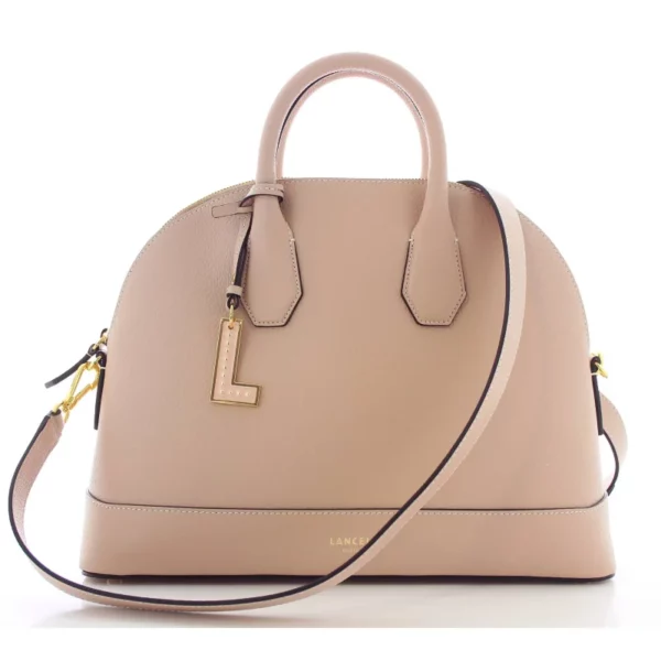 Sac à main Belleville format bugatti M Lancel cappuccino