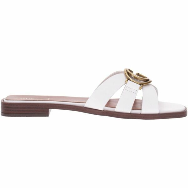 Sandales Mules Symo Guess Blanc