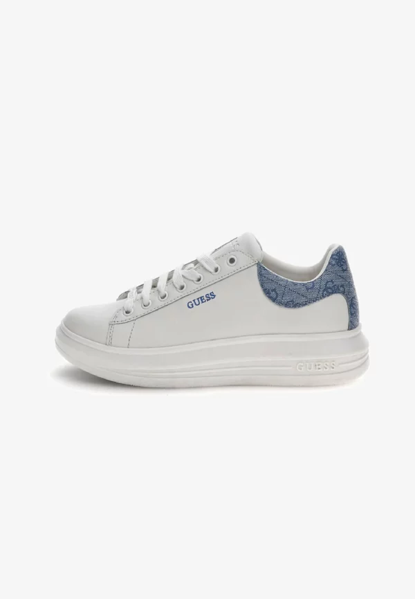 Baskets femme Guess low bleu