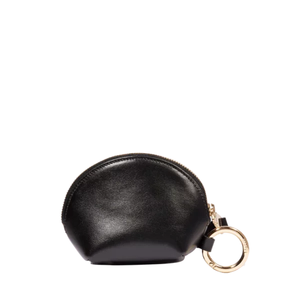 Porte-monnaie zippé Origami Lancel noir