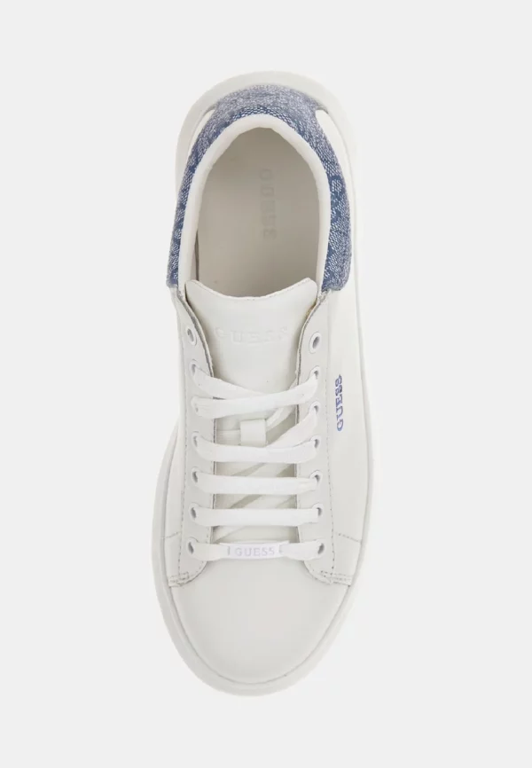 Baskets femme Guess low bleu