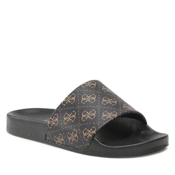 Mules Homme Colico Brown logo Guess