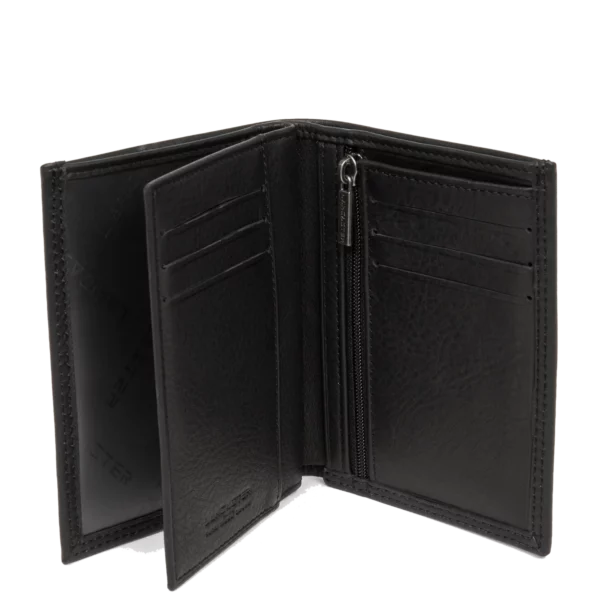 Petit portefeuille Soft Vintage Noir Lancaster Homme