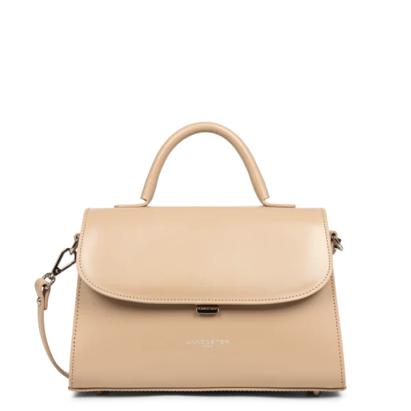 Sac à main Suave Even Lancaster cuir beige foncé