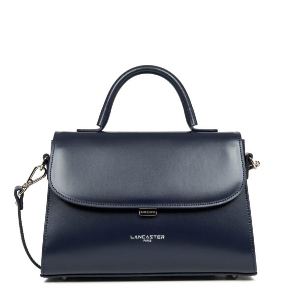 Sac à main Suave Even Lancaster cuir bleu foncé