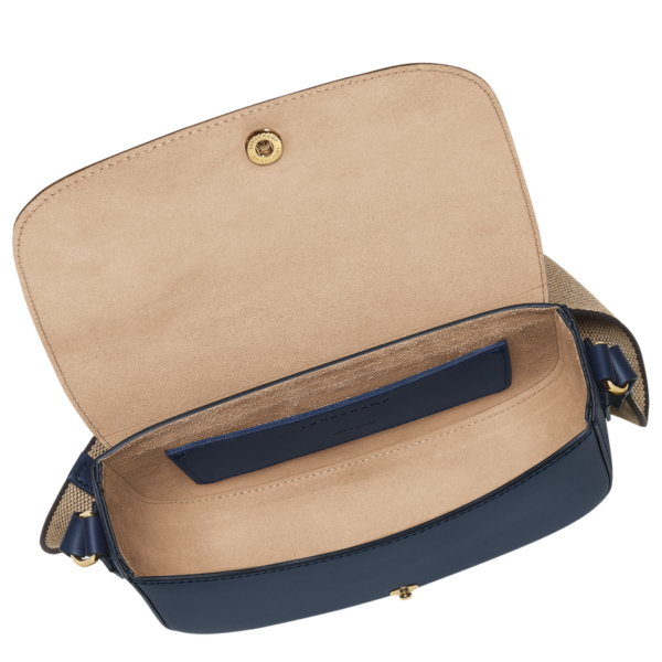 Sac bandoulière S Epure Timeless Longchamp marine