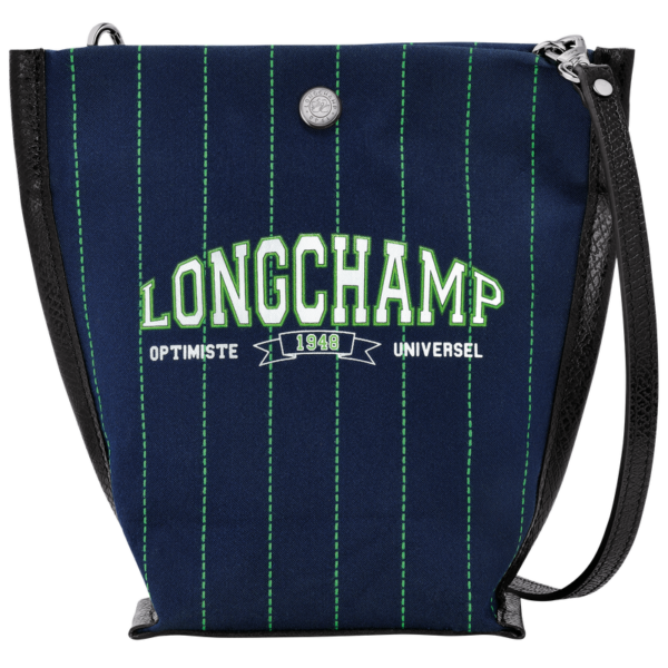 Sac bandoulière XS femme Longchamp Essential Toile - Marine