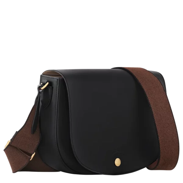 Sac bandoulière M Longchamp Epure Cuir noir
