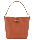 Sac porté épaule M Le Roseau Longchamp - écorce
