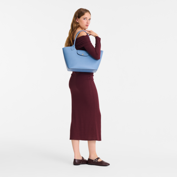 Sac porté épaule L Epure Longchamp ardoise