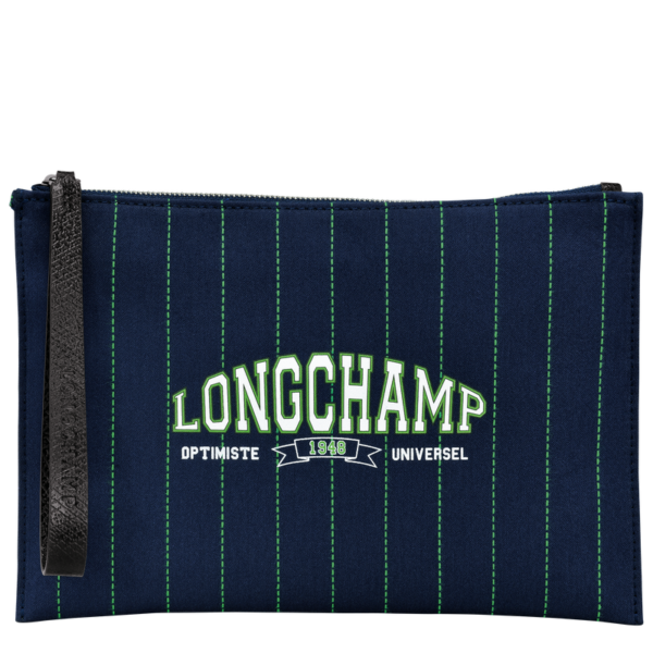 Pochette Essential Lonchamp - Toile - Marine